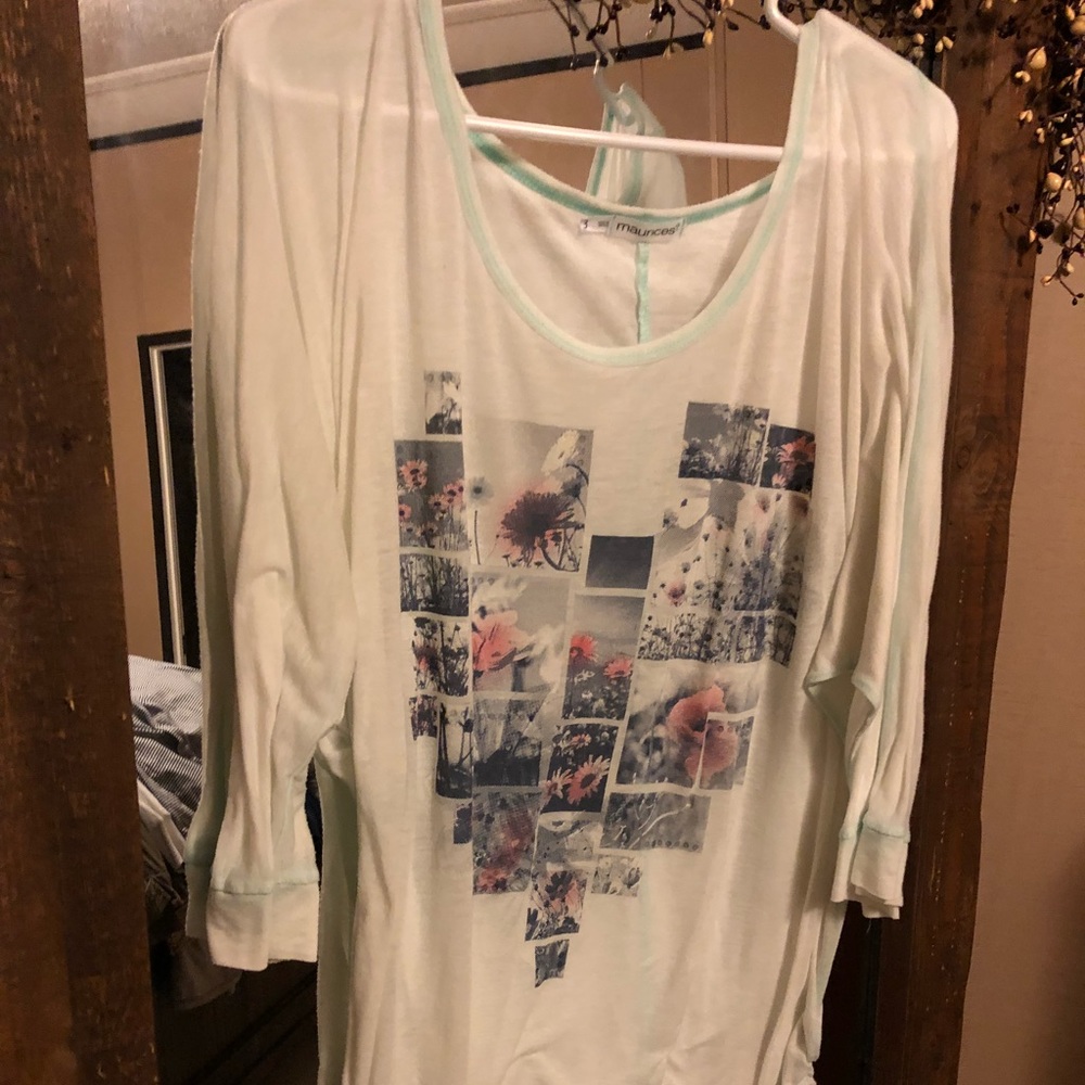 Maurice’s top size 3 (22-24)